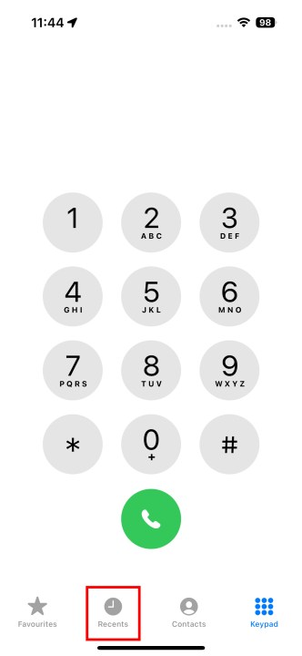 تطبيق طالب iPhone.