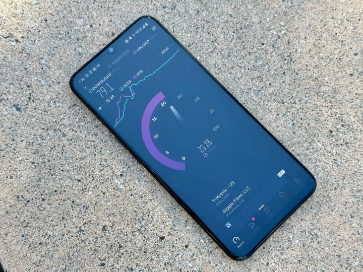 اختبار سرعة OnePlus Nord N300 5G.