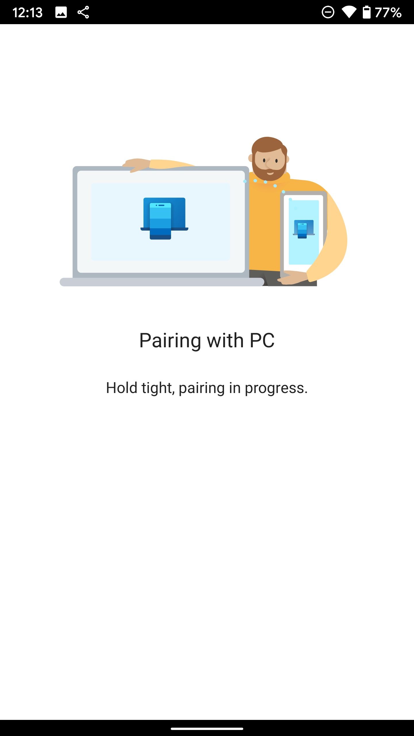 إقران هاتف Android بالكمبيوتر