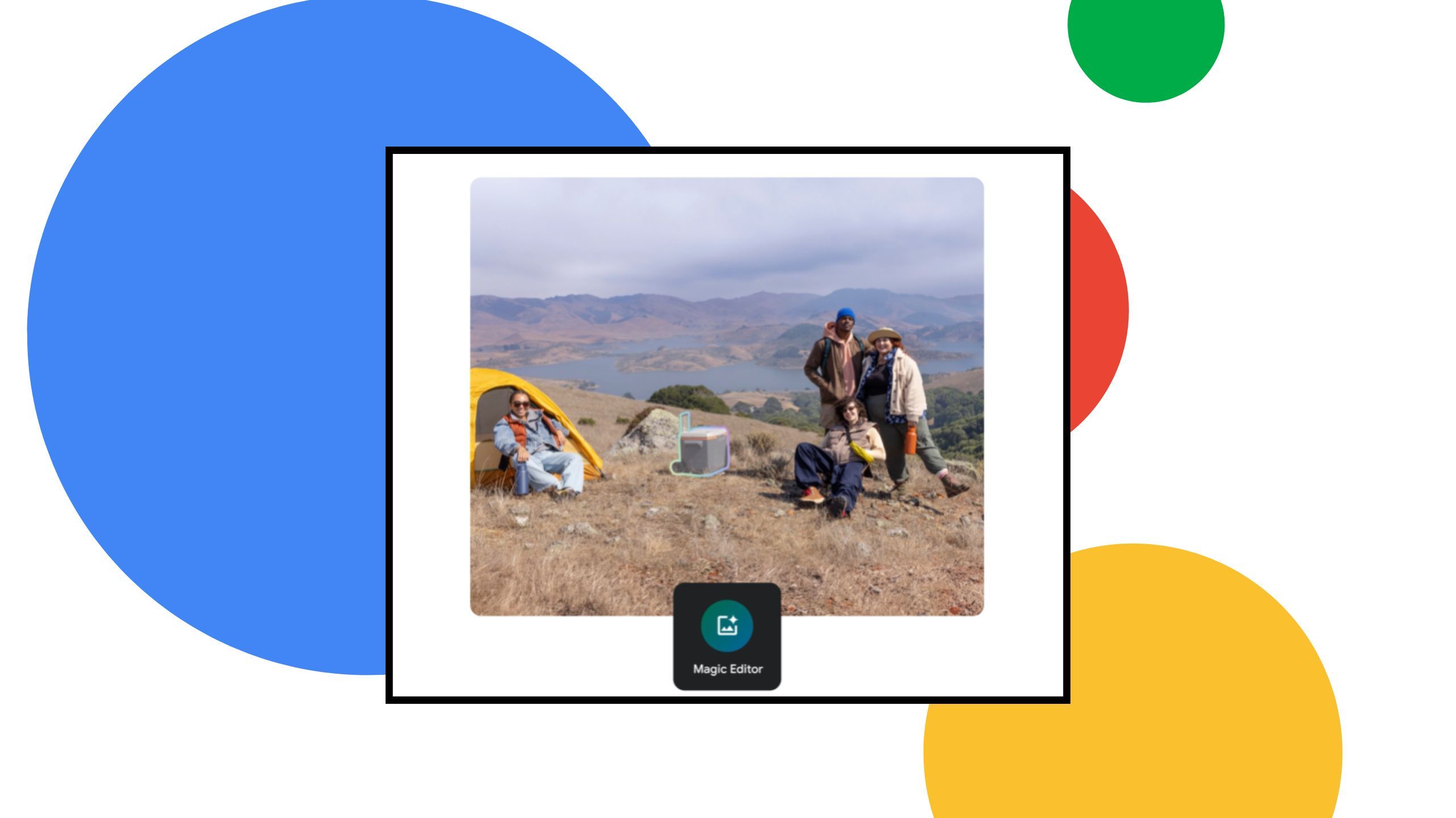 محرر الصور السحري AI لصور Google